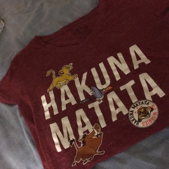 Lion king Hakuna matata shirt - Picture 2 of 3